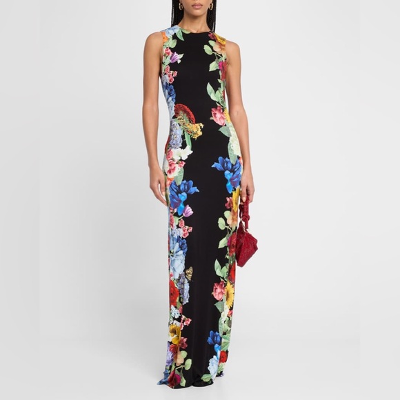$495 Alice + Olivia
Delora Floral Sleeveless Maxi Dress size 4 - Picture 7 of 13